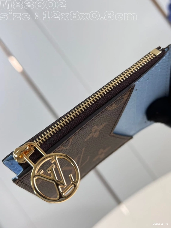 WIS VUITTON Card LOUIS Holder-12*8*0.8cm Romy 1015